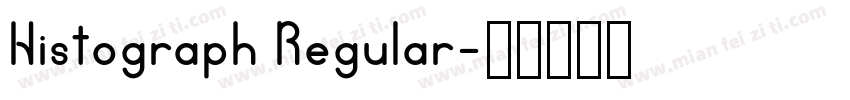Histograph Regular字体转换